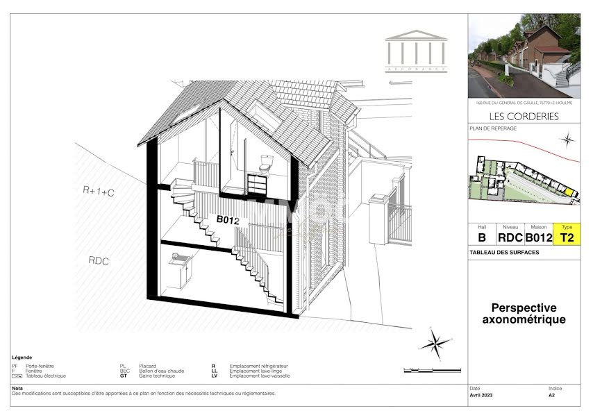 Vente maison 2 pièces 51 m² à Le Houlme (76770), 146 000 €