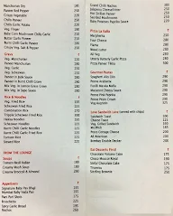 SR Restaurant and Lounge menu 2