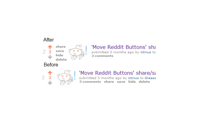 Move Reddit Buttons