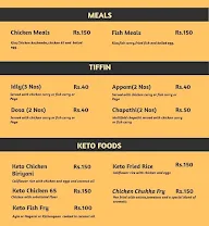 Annapoorani Homemade Biriyani menu 1