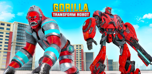 Gorilla Robot Bus Robot Car