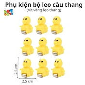 Đồ Chơi Vịt Vàng Leo Cầu Thang Có Nhạc Và Đèn Vui Nhộn, Tặng Kèm Pin, Mua Thêm Được Nhiều Vịt