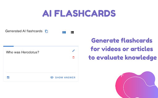 Video Notes to Notion & AI Flashcard by Snipo