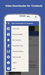 Video Downloader for Facebook Ekran görüntüsü