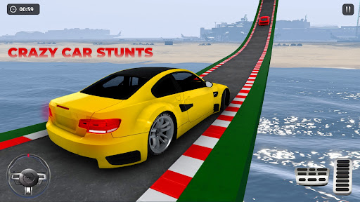 Screenshot GT car stunts 3d: Ramp Car