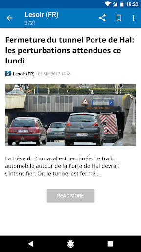 Screenshot Belgium News