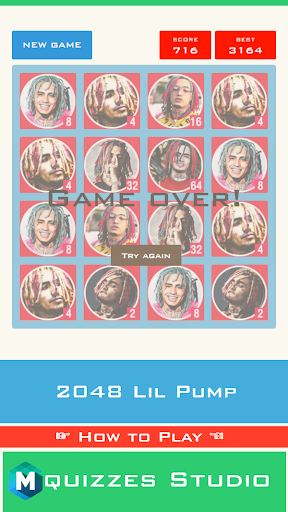 2048 Lil Pump Special Edition Game
