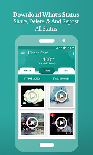 Private Read - Hidden Chat - Status Saver