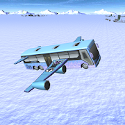 Winter Bus Flying  Icon