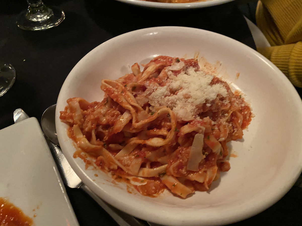 Gluten-Free Pasta at Angelo's Italian Ristorante