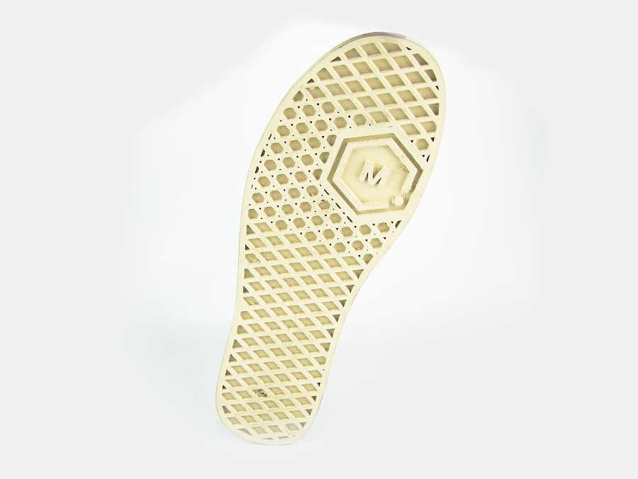 Custom 3D printed shoe sole