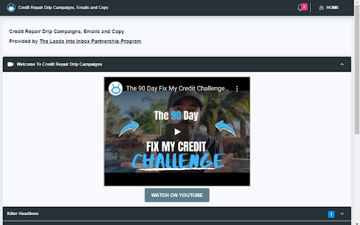 Build Credit Repair Email Campaigns in 24 Hrs