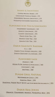 Punjab Grill menu 2