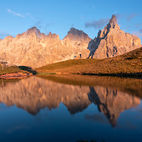 Le Pale di S.Martino verso il tramonto di 