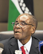 Zimbabwean President Robert Mugabe