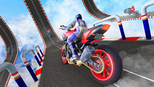 Racing Moto Bike Stunt : Impossible Track Game  astuce captures d'écran 2