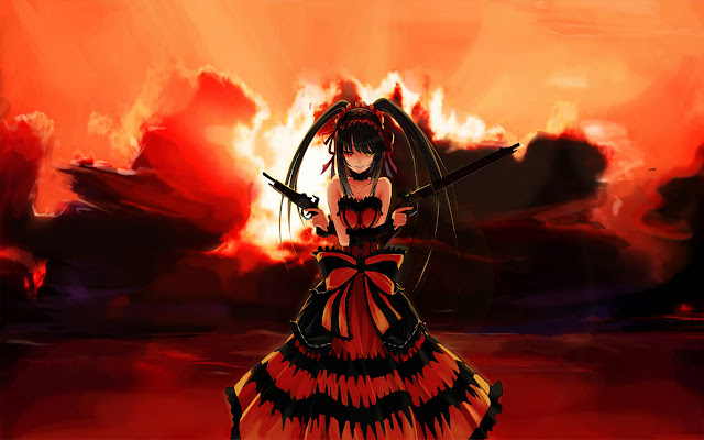 Date A Live 13 - 1366x768 chrome extension