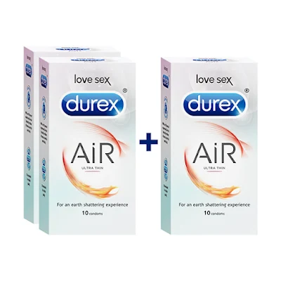 Durex Air Condoms For Men - 10 pcs