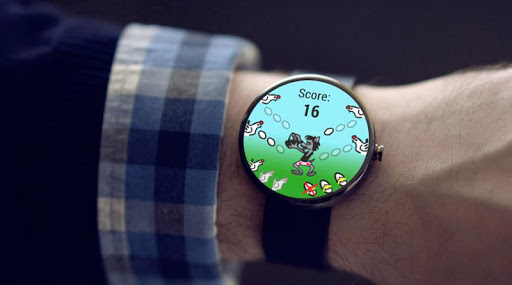 Wolf and Eggs game for watches