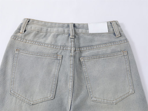 Title 2, Fashion Wash Mens Baggy Straight Trousers, off...