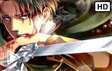 Attack on Titan Levi HD Wallpaper New Tab small promo image