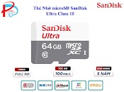 Thẻ Nhớ Micro Sdxc Sandisk Uhs - 1 64Gb Class 10 - Hàng Chính Hãng