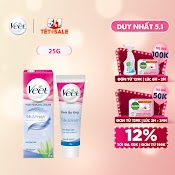 Kem Tẩy Lông Cho Da Nhạy Cảm Veet Silk Fresh 25G