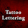 Tattoo Lettering icon