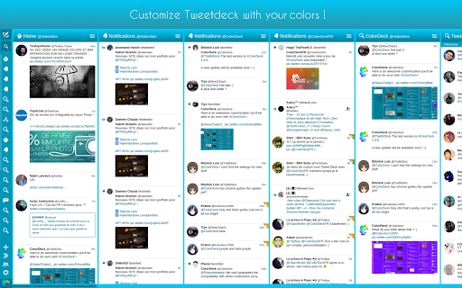 ColorDeck for Tweetdeck