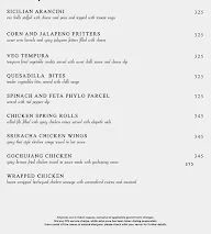 1 Oak Cafe & Bar menu 5