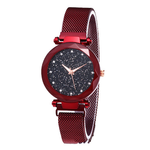 Title 5, Magnet Stainless Steel Mesh Band Gypsophila Wom...