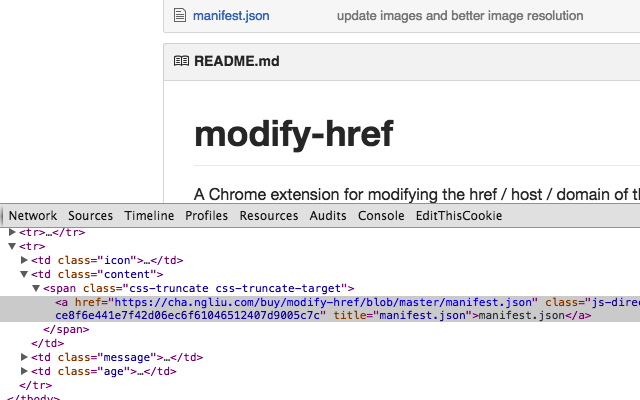 Modify href Preview image 2