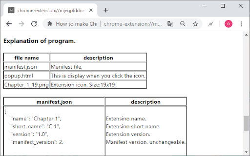 How to make Chrome Extension.