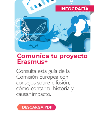 Comunica tu proyecto Erasmus+