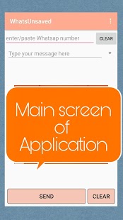WhatsUnsaved-Bulk message without saving number Screenshot