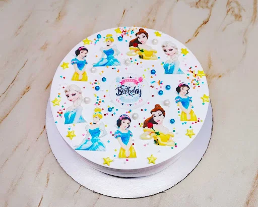 Elsa Princess Cake