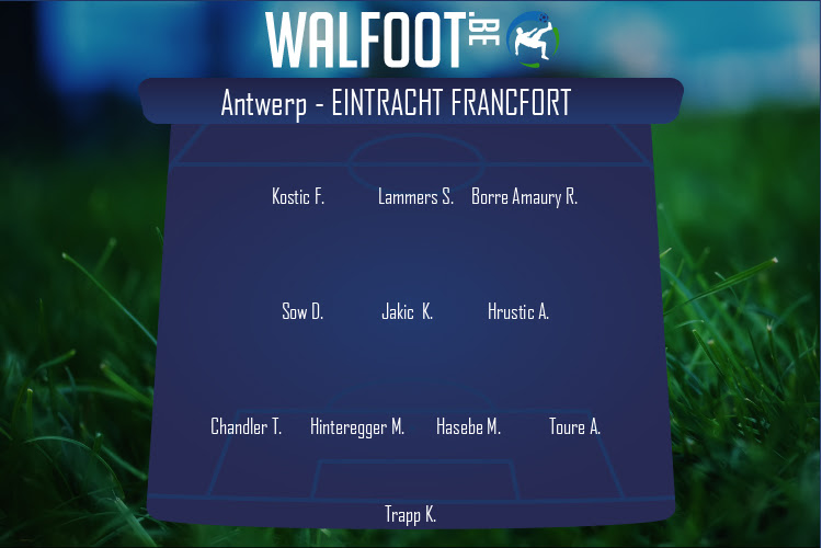 Eintracht Francfort (Antwerp - Eintracht Francfort)