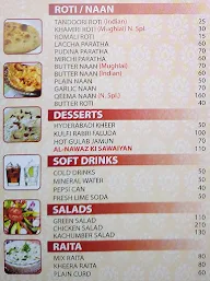 Al-Nawaz Restaurant menu 6