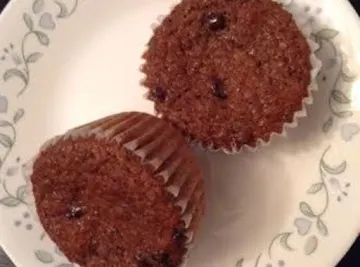 Yummy high fiber muffins (chocolate included)