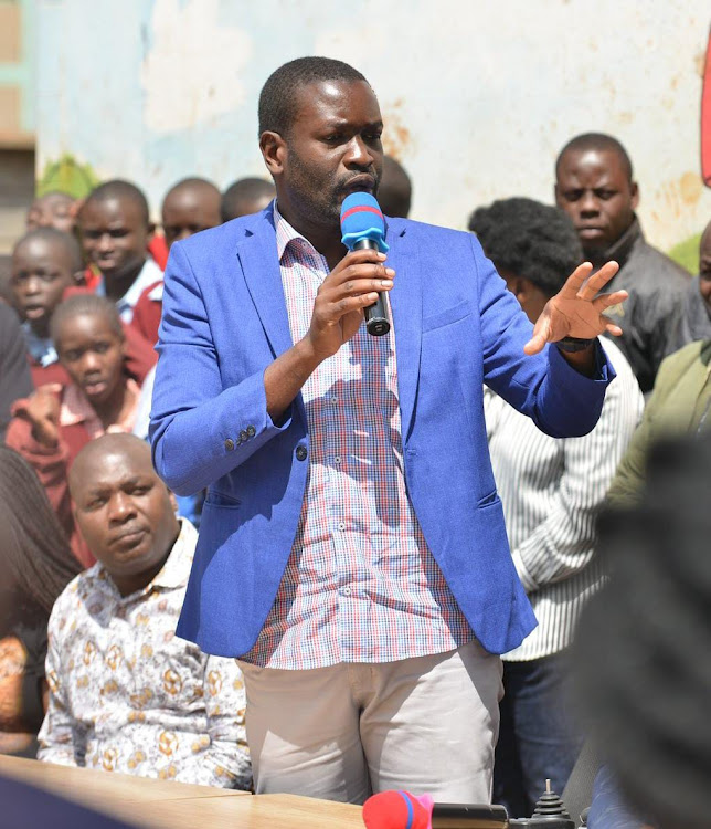 Nairobi Senator Edwin Sifuna during a past event.