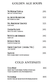 Gatsby Kitchen & Bar by Club BW menu 3