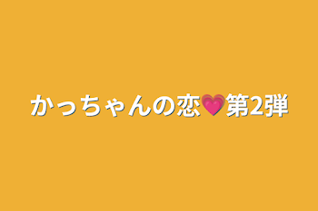 かっちゃんの恋💗第2弾