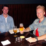 beers at the New York Bar with my buddy Ronnie from Sweden in Tokyo, Japan 