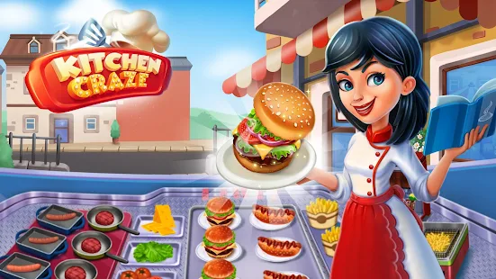 Kitchen Craze - Master Chef Cooking Game Apk Mod moedas infinita