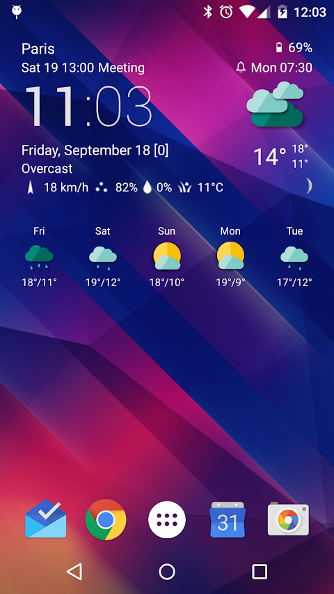 TCW material weather icon packのおすすめ画像4