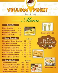 Yellow Point menu 1