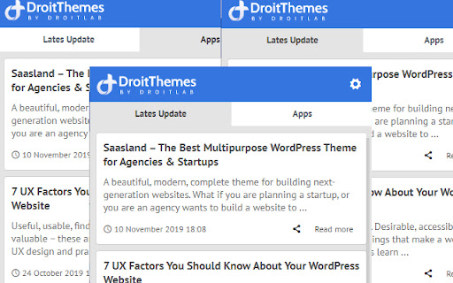 DroitThemes - Latest Update News