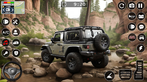 Screenshot Offroad Jeep Driving Jeep Game