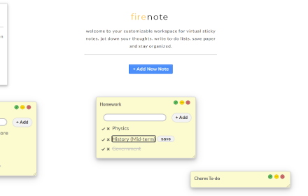 Firenote Update Testing Preview image 0