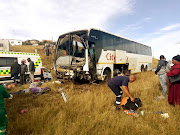 At least 11 people have died after a Toyota Quantum mini bus taxi and long distance bus collided on the R61 between Lusikisiki and Flagstaff on Sunday afternoon.